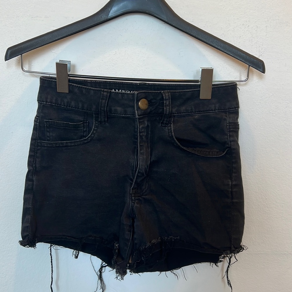 Black American Eagle shorts